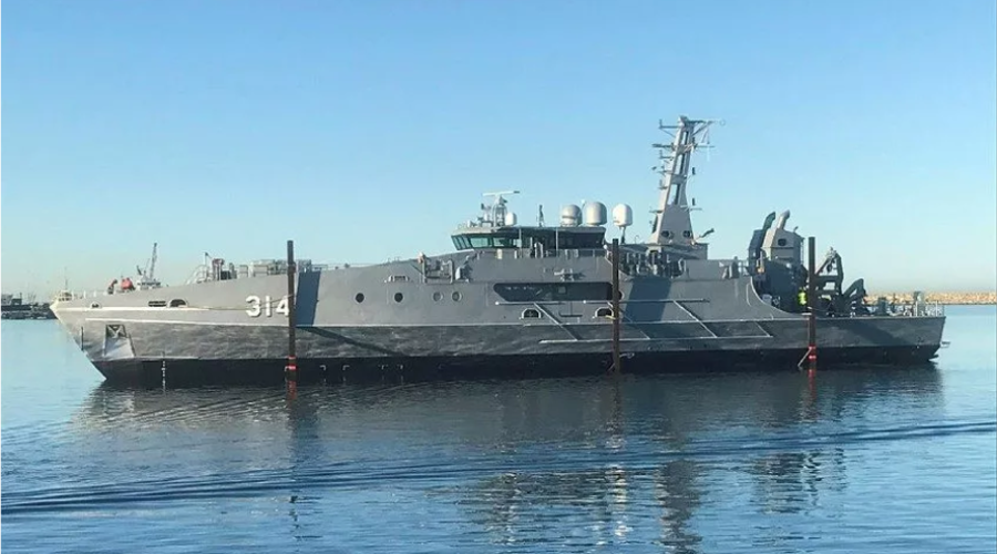 Acceptance of first evolved Cape class patrol boat